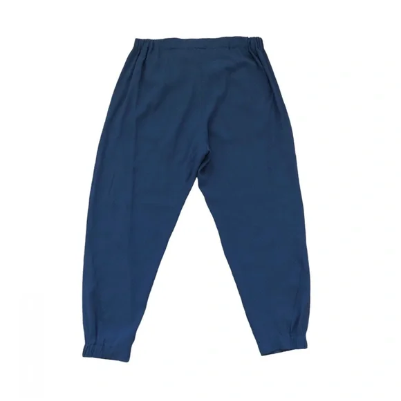 SOLD - Aritzia Babaton Dexter Pull-On Tuxedo Dress Pants Blue Size Medium - Picture 4 of 14